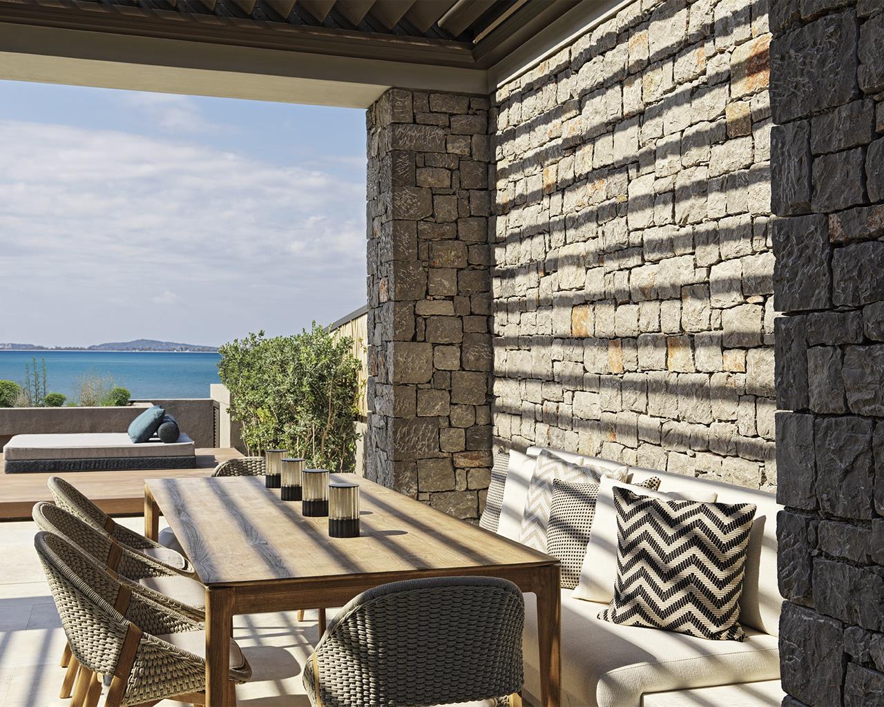 W Costa Navarino Adults Only, Costa Navarino, Pilos, Grčka — Villa 3 BedRoom Oasis II Beachfront Infinity