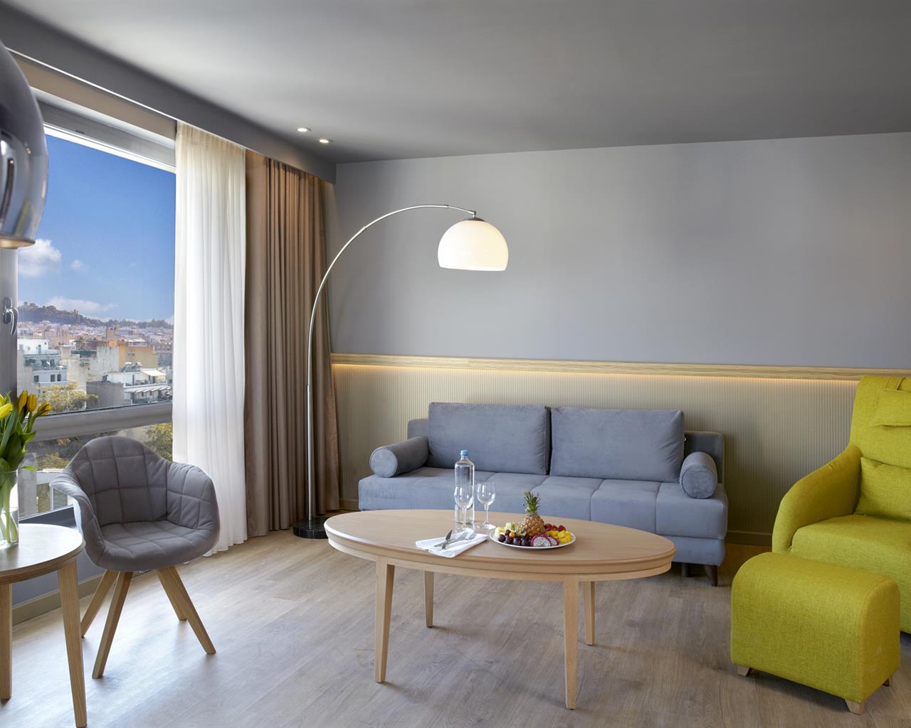 Zeus Wyndham Grand Athens, Monastiraki, Grčka — Suite Executive City View